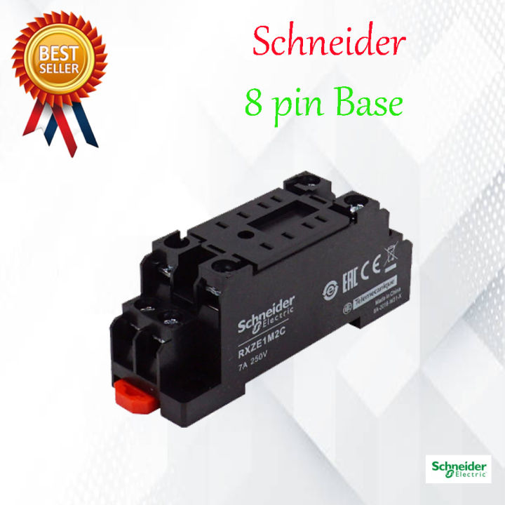 AC%20220V/240V%20Schneider%20Coil%208%20Pin%20DPDT%20Power%20Electromagnetic%20Relay%20With%20Base%20-%20Image%204