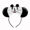 Fashion Mickey Mouse Ears Headbands for Baby Girls Headband Kids Accessories Women Hair Headwear for Festival Carnival Party.