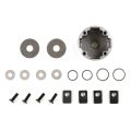 Differential Gear Shells Kit Fit for 1/8 HPI Racing Savage XL FLUX Rovan TORLAND Brushless Truck Parts.