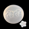 1Pc Mirror DIY Crystal Epoxy Mold UV Flower Handmade Pendant Hairpin Decoration Qoddess. 