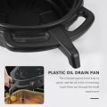 7.5L Plastic Oil Drain Pan Wast Engine Oil Collector Tank Gearbox Oil Trip Tray For Repair Car Fuel Fluid Change Garage Tool. 