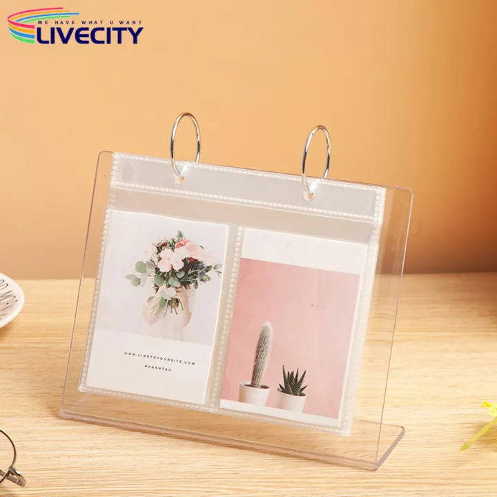Double-sided%20Photo%20Display%20Stand%20Compact%20Acrylic%20Flip-up%20Mini%20Photo%20Album%20Showcase%20Memories%20with%2034/68%20Pockets%20Perfect%20Tabletop%20Picture%20Display%20Stand%20Photo%20Display%20Stand%20-%20Image%206