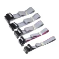 2PCS 2.54MM pitch FC-6/8/10/14/16/20/40/50 PIN 30CM JTAG ISP DOWNLOAD CABLE Gray Flat Ribbon Data Cable FOR DC3 IDC BOX HEADER. 