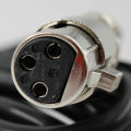 cord microphone Black 2.5M / 1M Long 3 Pin XLR Male to Female Extension Microphone Mic Cable For Phantom Power.