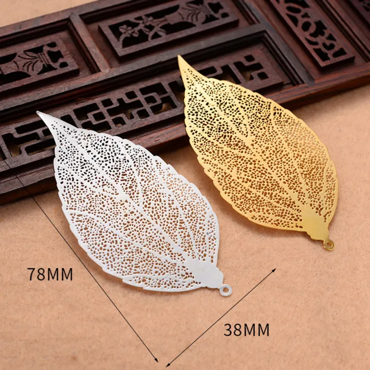 Classical%20Exquisite%20Mini%20Metal%20Art%20Pattern%20Bookmark%20Children's%20Gifts%20Office%20Stationery%20Leaf%20Bookmarks%20Creative%20-%20Image%205