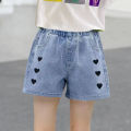 New Girls Denim Shorts Summer Kids Girl Hot Pants Clothing Baby Casual Jean Shorts 4 6 8 10 12 14 Year.