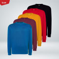 Men's Crew Neck Full Sleeve Winter Sweatshirt From Levin.