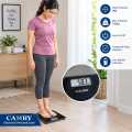 CAMRY EB9650 Premium Electronic Personal Weighing Scale High-Precision 180kg Digital Body Weight Scale with Tempered Glass Platform, Auto On/Off & Low Battery Indicator. 