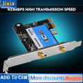 2.4G/5G 433Mbps 802.11ac Wireless BT4.0 WiFi PCI-E Network Card For Desktop UK. 