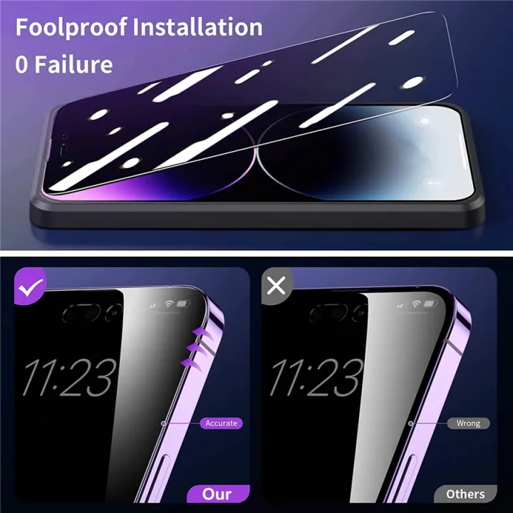 6in1%20%5B3Pcs%20Privacy%20Safe%20Glass%20+%20Metal%20Camera%20Lens%5D%20Anti-blue%20Ray%20Screen%20Protector%20For%20iPhone%2011%2012%2013%20Mini%2014%2015%20Plus%20Pro%20Max%20-%20Image%205