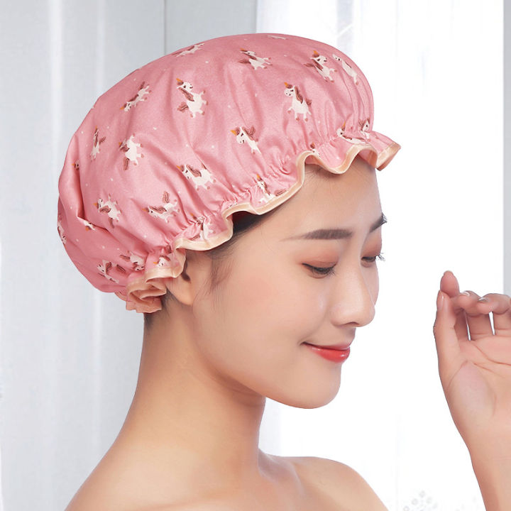 Double%20Shower%20Cap%20Female%20Waterproof%20Bathing%20Head%20Cover%20Home%20Adult%20Bath%20Cap%20Hair%20Cover%20Kitchen%20Fume%20Hood%20Bath%20Cap%20Span%20-%20Image%205