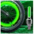 2 পিস সাইকেলের চাকার লাইট-সবুজ - cycle light.