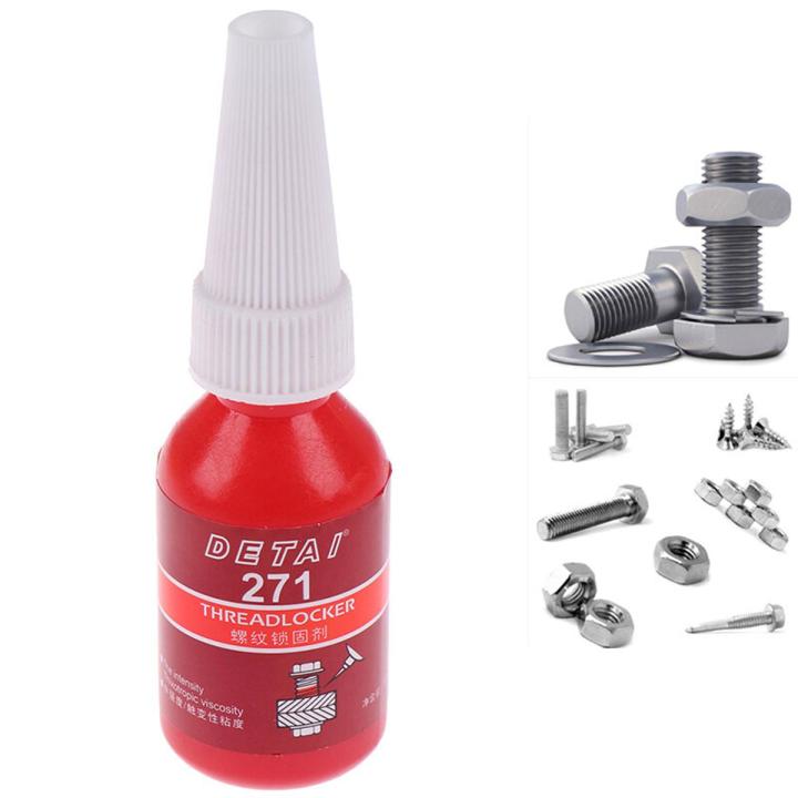 【original】 1 Pcs 271 10g High Strength Threadlocker Anaerobic Adhesive Glue Thread Locker