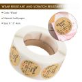 500 Thank You Scrapbooking Label Adhesive Sticker Kraft Round Labels 8x5x4cm.
