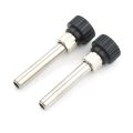 2Pcs Temperature-resistant Soldering Station Iron Handle Accessories for Iron Head Cannula Iron Tip Bushing. 