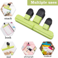 9 Pack Food Bag Clips Kitchen Clips Chip Bag Sealing Clips (3 BIG & 6 Small Size ). 