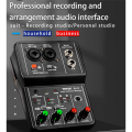 LKPCIGCXM 2X TEYUN Q-12 Sound Card Audio Mixer Sound Board Console Desk System Interface 4 Channel 48V Power Stereo Computer Card. 