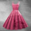 Tie-Dye Blood Halloween Print Women For Costume Vampire Bloody Ghost Dress Masquerade Cosplay Horror Bride Sleeveless Vestidos. 