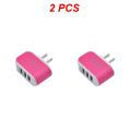 Power Plug Fast Charging 110v-220v Usb Charger For Iphone 13 Samsung Huawei Tablet Wall Socket Charger Adapter Travel Wall 2a.