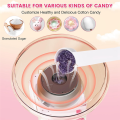 Cotton Candy Machine Mini Cotton Candy Maker for Kids for Home, Birthday Family Partys EU Plug. 