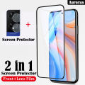 Phone cover For TCL 50 50 SE 505 Screen Tempered Glass Full Protector Film + TCL 50 Cover Lens Camera Glass Protector Glass Film. 