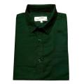 Deep Green Cotton Comfortable Long Sleeves Casual Shirt For Men (Export Quality) - Shirt. 