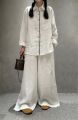 Woman’s fashion  comfortable colourful shirt casual pants new all-matching temperament two sets of women. 