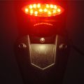 Universal Motorcycle Rear Mudguard with LED Tail Light.