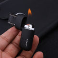 Portable Mini key chain Retro Cigarate Cigar Fire Lighters  Handicrafts gas Lighter. 