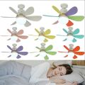Modern Ceiling Fanlight 30W Low Profile Ceiling Fans 86V-265V Chandelier Ceiling Fan 3 Fan Speeds for Living Room Kitchen. 