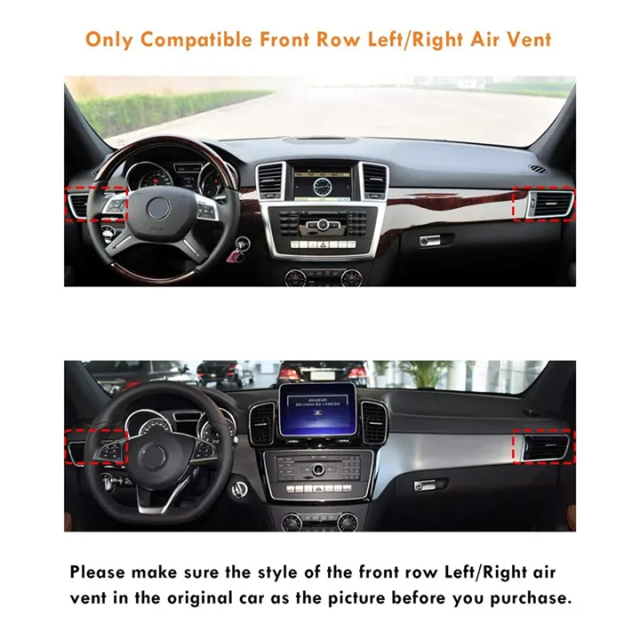 10X%20for%20Mercedes%20Benz%20Front%20Left%20Right%20Air%20Vent%20Tabs,%20Front%20Row%20Air%20Grille%20Tabs%20Clip%20for%20W166%20Ml%20Gle%20Class%20X166%20-%20Image%207