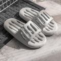 Simple couple leaky slippers women's home indoor home eva-feeling sandals men's bathroom bath wholesale.