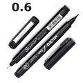 Superior Black Micro Fineliner pen 06.