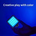 RGB fill light portable mini cell phone selfie live photography camera photo led ambient light beauty pocket soft light.