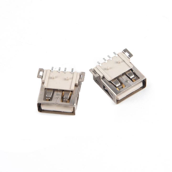 10Pcs%20USB2.0%20Type%20A%20Standard%20Port%20Female%20Solder%20Jacks%20Connector%20PCB%20Socket%20USB-A%20type%20SMT%204Pin%20jingu%20-%20Image%203