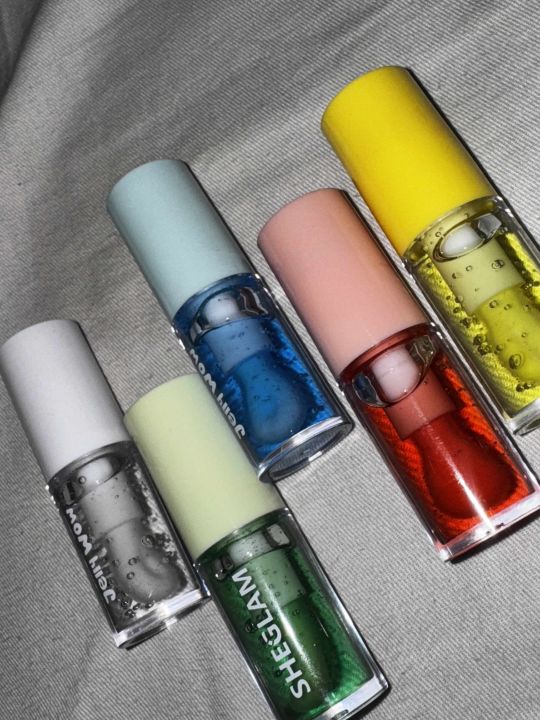 Sheglam%20Jelly%20Wow%20Hydrating%20Lip%20Oil%20Moisturizing%20Plumping%20Lip%20Gloss%205%20pcs%20Set%20-%20Image%203