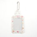Sweet Girls Student Card Sleeves Student Stationary Card Storage Case Stickers Bag With Chain Cartoon Cat Photo Sleeves Kpop Idol Photo Holder Pendant Card Holder Photocards Storage Bus Card Holder. 