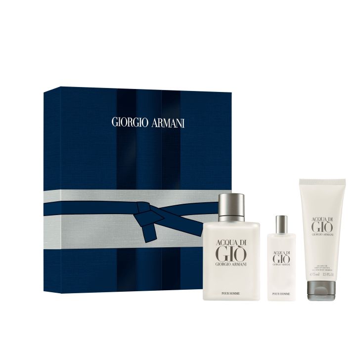 Giorgio Armani Acqua Di Gio EDT Piece Gift Set for Men,100ml
