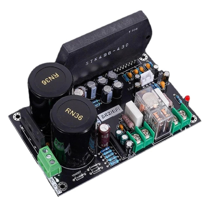 HIFI Thick Film STK496-430 300W Digital Power Amplifier Board 150Wx2 Stereo Audio Amplifier Moudle AC 35V Easy to Use