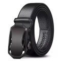 Black Artificial Lether Soft Auto Gear Belt For Men - Belt For Men.