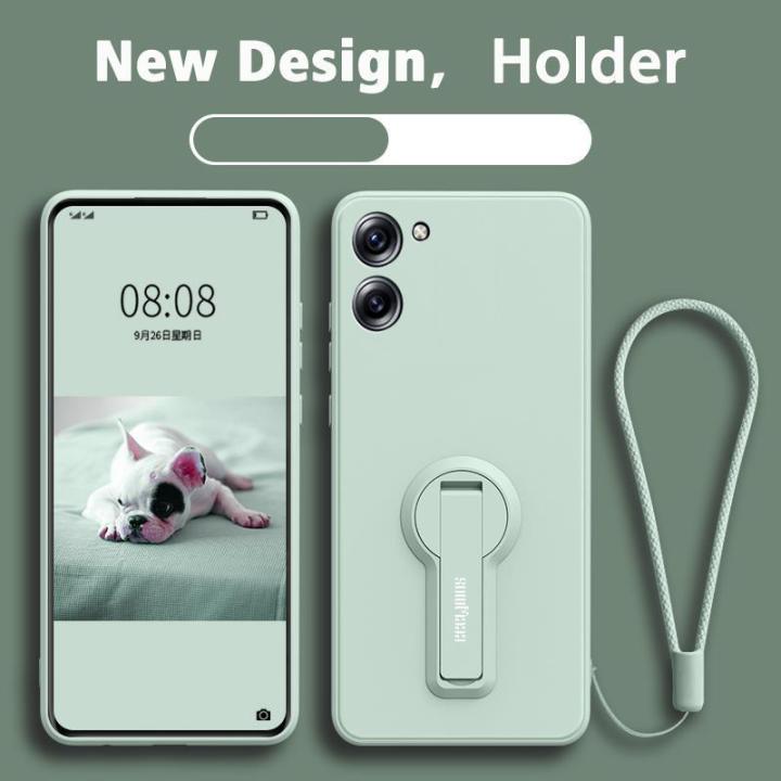 Casing Realme C33 2022 5G REALME 10 2022 4G REALME C55 NFC REALME C55 5G 2023 phone case Softcase Liquid Silicone Protector Shockproof Cover new design 360 ° with holder YTXZZJ01