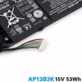 AP13B3K Laptop Battery for Acer Aspire V5 R7 V5-572G V5-573G V5-472G V5-473G V5-552G M5-583P V5-572P R7-571 AP13B8K. 