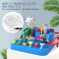 Preschool Educational Car Toys Gifts Puzzle Car Race Tracks, Race Track Toys for Boy Car. 