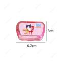 Contact Lens Travel Case Kid Set Storage Pocket Mirror Container Holder Box. 