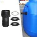 Barrel Duct Thick Rain Barrel Hose Nozzle for Water Tanks Ponds Aquariums.