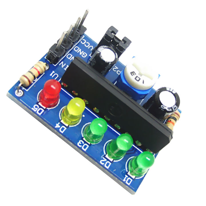 5 LED Meter Audio Level Display / Power Meter Level That Shows 3.5 V to ...