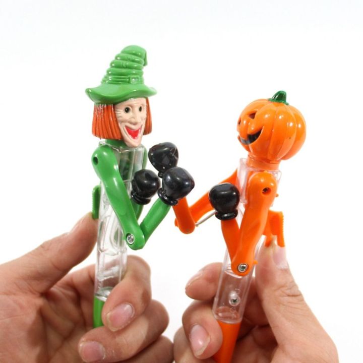 Cute%20Decompressed%20Pumpkin%20Boxing%20Pen%20Play%20Game%20With%20Light%20Halloween%20Ballpoint%20Pen%20Random%20Funny%20Children%20Toys%20-%20Image%204