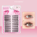 ANJOSIRMA 10 Rows DIY Eyelash Extension Set Natural Soft Cluster False Eyelashes C/D Curl Anime eyelashes beauty eye lashes.