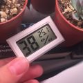 Digital Thermometer Hygrometer Mini LCD Humidity Meter Freezer Fridge Thermometer for -50~70 Coolers Aquarium Chillers. 