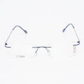 Titanium Rimless Unisex Frame - In Odysses For Optics Zone Bid - Elevate Your Style With These Titanium Rimless Unisex Frames By Odysses.